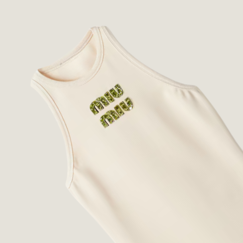 DÉBARDEUR VERT